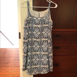 Patterned Mini Dress